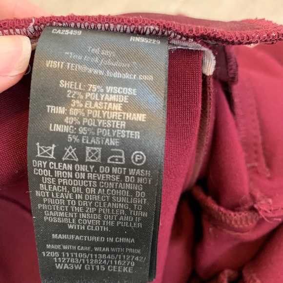 Ted baker Oxford Ceeke contrast trim leggings - Picture 4 of 6